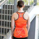 GIANTS Netball Replica Training Singlet Orange