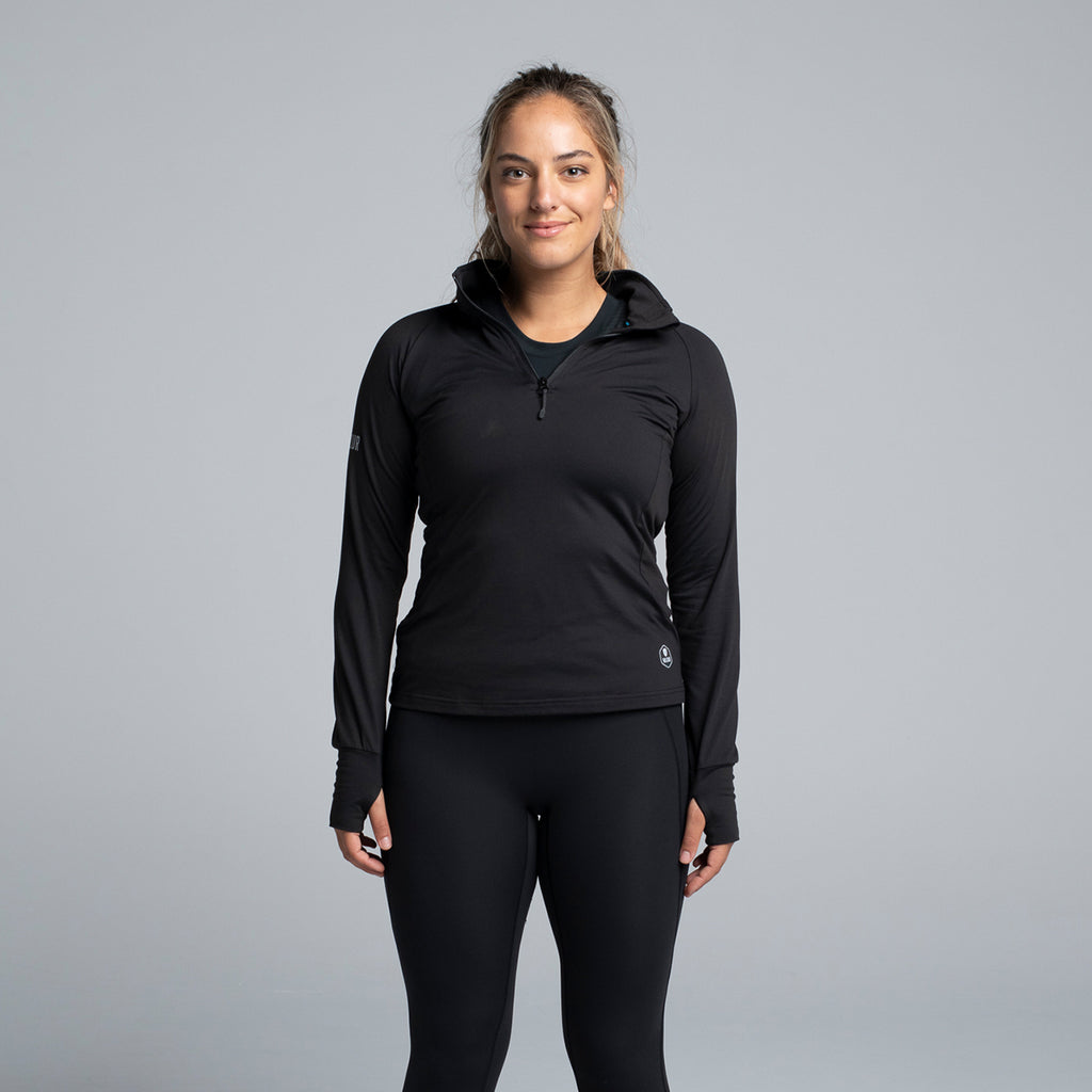 Half zip sale active top