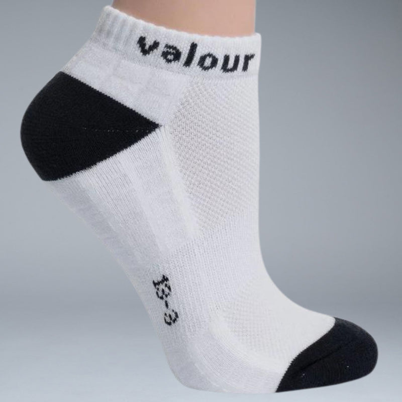 Valour Ankle Web Sports Socks - Black