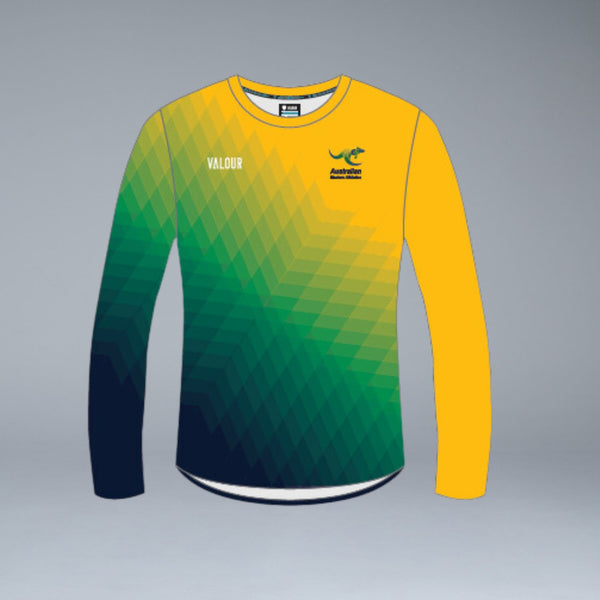 Australian Masters Athletics Long Sleeve Training Tee