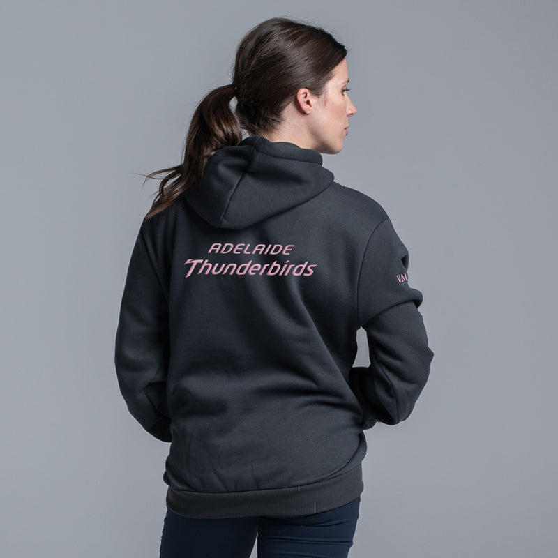Thunderbirds Limited Edition Puff Print Hoodie Charcoal