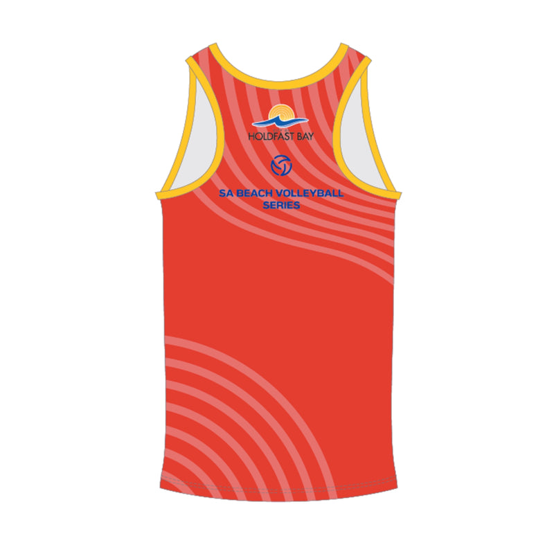 Volleyball SA SABV Men's Singlet - Red