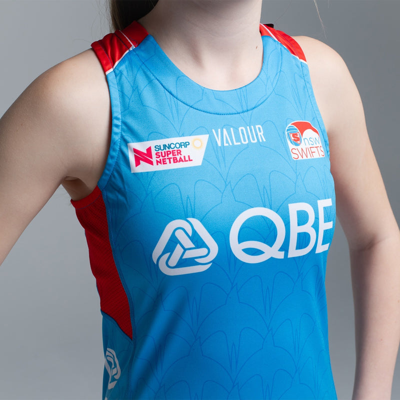 NSW Swifts Blue Replica Training Singlet