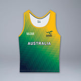 Australian Masters Athletics Long Crop Top / Singlet