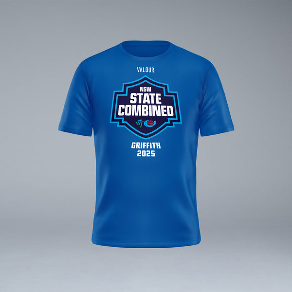 NSW Athletics State Combined Royal Tee