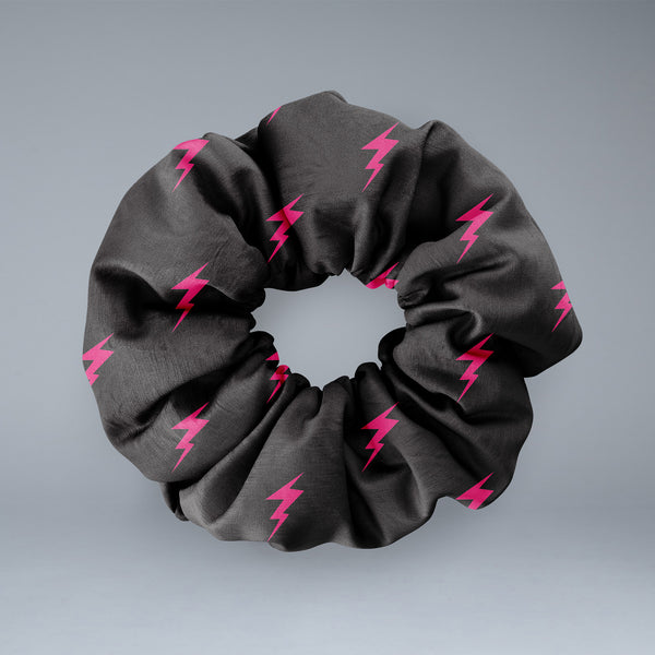 Thunderbirds Black Scrunchie