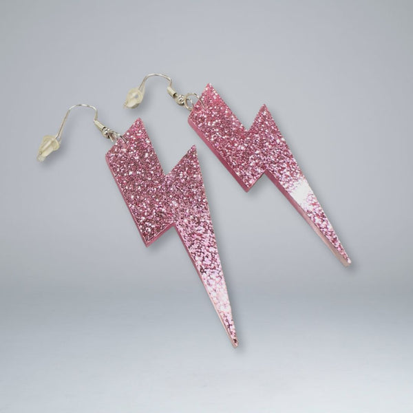 Thunderbirds Glitter Earrings